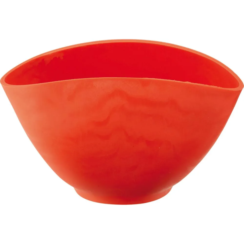 HAROMAC Gipsbecher Gummi, rot 130 x 95mm Produktbild img1 L