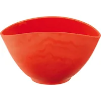 HAROMAC Gipsbecher Gummi, rot 130 x 95mm Produktbild