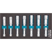 Produktbild von HAZET - Steckschlüssel-Satz 163-259/14, 3/8", 14-teilig für Sechskant SW 9-32mm