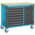 Produktbild von HAZET - Fahrbare Werkbank 179NW-8 ∙ Schubladen, flach: 8 x 81 x 522 x 398mm