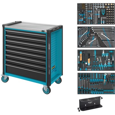 Produktbild von HAZET - HAZET Werkstattwagen Assistent 179NXL-8/317 ∙ Schubladen, flach: 7 x 81