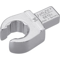 Produktbild von HAZET - Einsteck-Ringschlüssel, offen 6612C-14, 9 x 12mm, Doppel-Sechskant 14mm