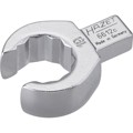 Produktbild von HAZET - Einsteck-Ringschlüssel, offen 6612C-18, 9 x 12mm, Doppel-Sechskant 18mm