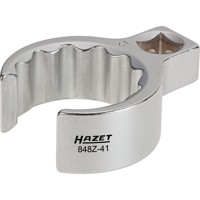 Produktbild von HAZET - Ringschlüssel 848Z-27, 3/8" Vierkant, Doppel-Sechskant, offen SW 27mm