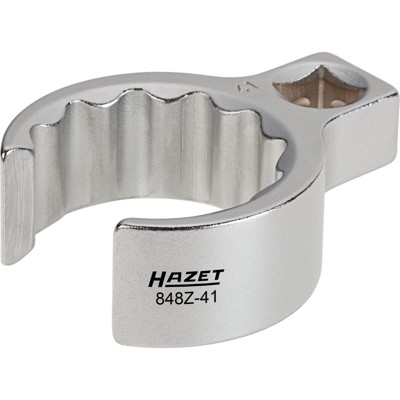 Produktbild von HAZET - Ringschlüssel 848Z-30, 1/2" Vierkant, Doppel-Sechskant, offen SW 30mm