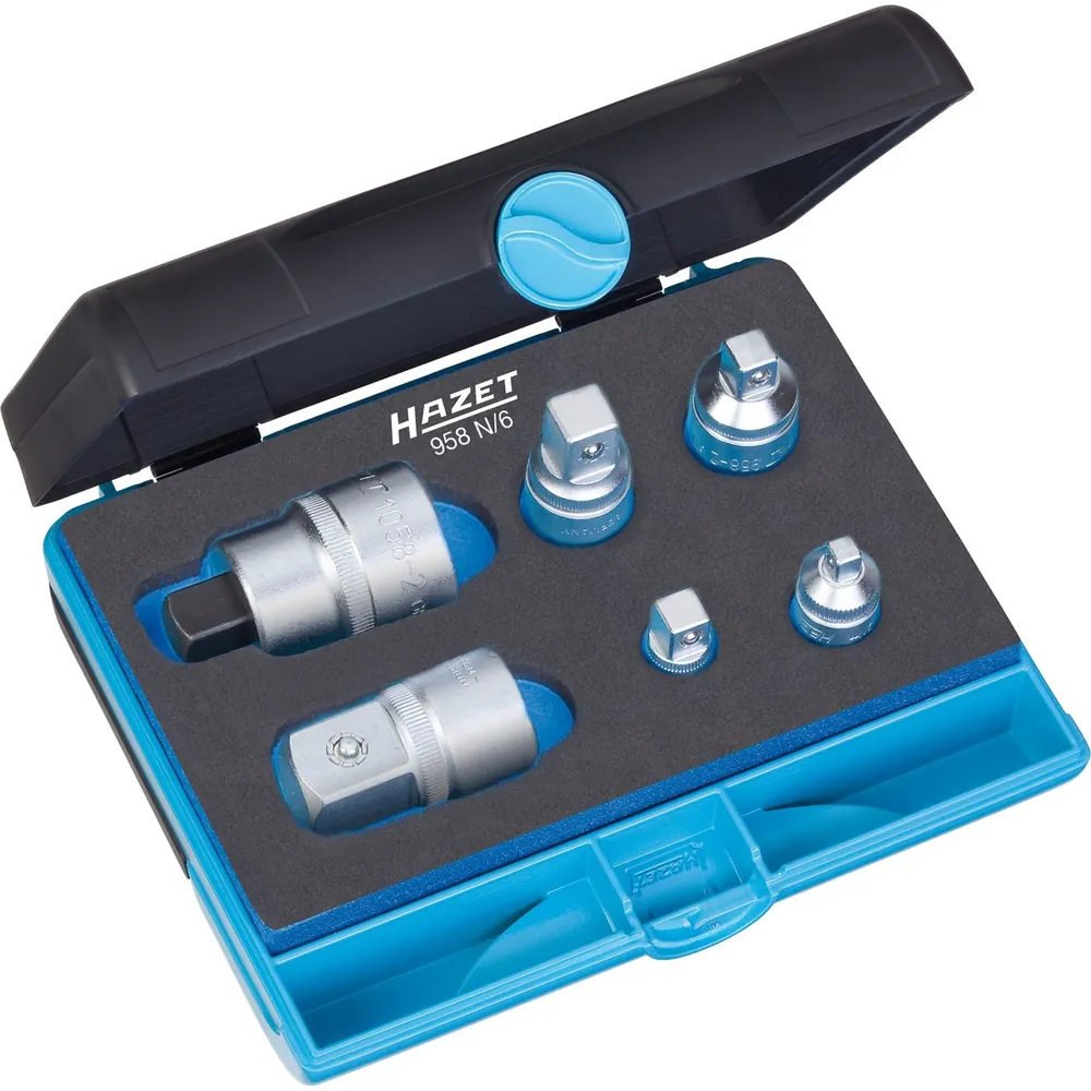 HAZET Adaptersatz 6-teilig 1/4" - 3/4" Produktbild img1 L