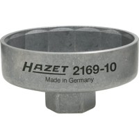 Produktbild von HAZET - Ölfilter-Schlüssel 2169-10, 3/8" für Außen-14-kant 74,4mm Mazda