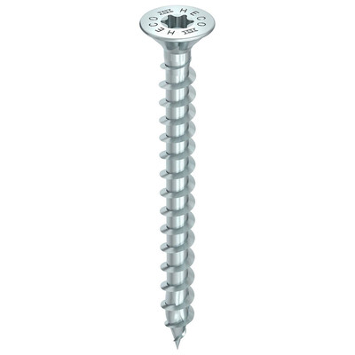Heco-topix-plus Senkkopfschrauben Vollgewinde Kohlenstoffstahl Verzinkt Blau 3, 5 X 12mm