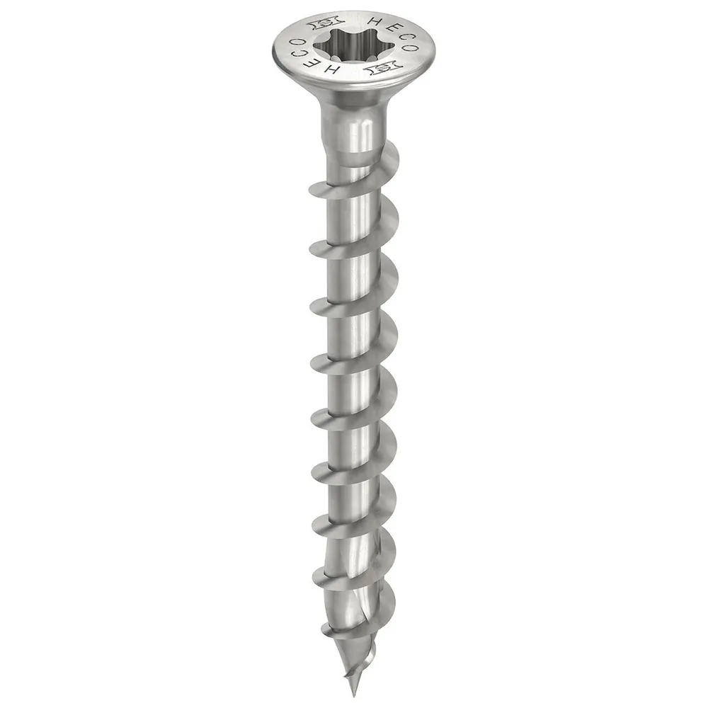 HECO-TOPIX-plus Beschlagschraube, Senkkopf, HECO-Drive, VVG, ø4,5 x 40mm, 500 Stück Produktbild img1 L