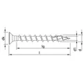 HECO-TOPIX-plus Beschlagschraube, Senkkopf, HECO-Drive, VVG, ø4,5 x 40mm, 500 Stück Produktbild img2 S