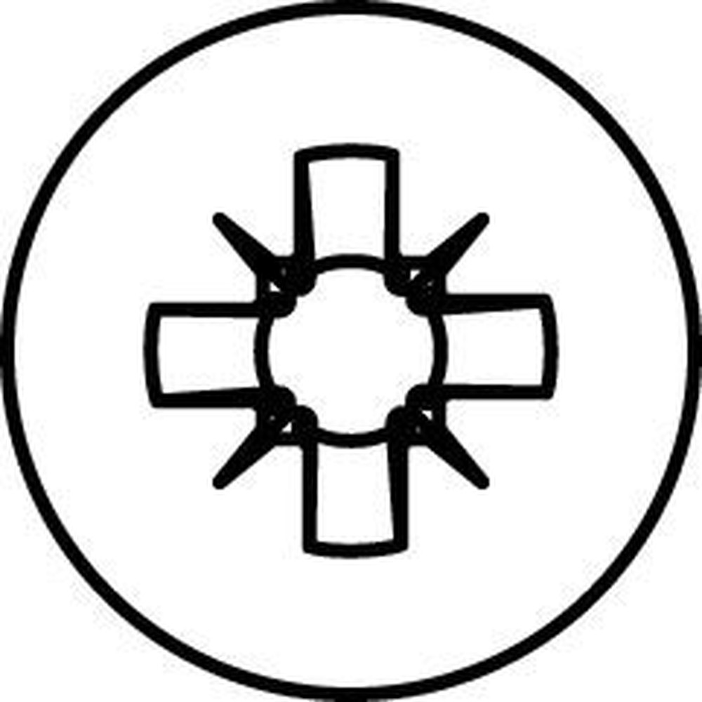 HECO-TOPIX-plus Senkkopfschrauben Teilgewinde Kohlenstoffstahl verzinkt blau 4,5 x 50mm Produktbild img3 L