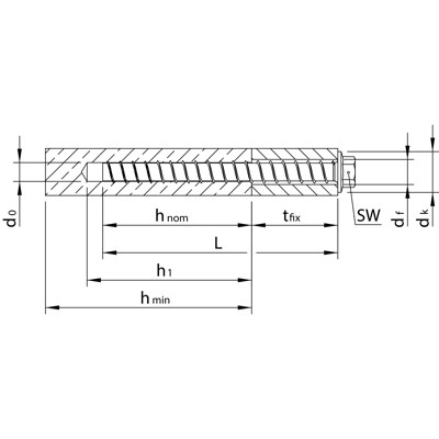 Produktbild von MULTI-MONTI® - SS 14,0 x 110, Sechskantkopf mit Scheibe, A2K, 25 St.