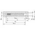 MULTI-MONTI-plus F A4 10,0 x 65, Senkkopf, T-Drive, 25 St. Produktbild img2 S