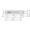 MULTI-MONTI-plus P A4 7,5 x 40, Rundkopf, T-Drive, 50 St. Produktbild img2 S