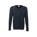 Produktbild von HAKRO - V-Pullover Premium-Cotton 143, tinte, Größe S