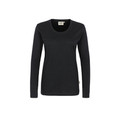 Produktbild von HAKRO - Damen Longsleeve Classic 178, schwarz, Größe XL