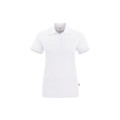 Produktbild von HAKRO - Damen Poloshirt Stretch 222, weiß, Größe M