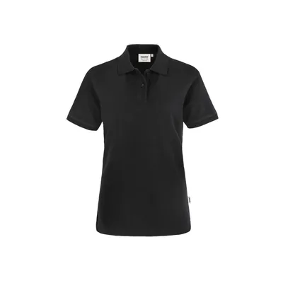 Produktbild von HAKRO - Damen Poloshirt Top 224, schwarz, Größe 6XL
