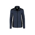 Produktbild von HAKRO - Damen Strickfleecejacke Churchill 236, marine meliert, Größe 3XL