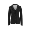 Produktbild von HAKRO - Damen Sweatblazer Premium 260, schwarz, Größe 2XL