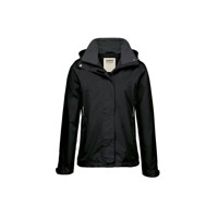 Produktbild von HAKRO - Damen Regenjacke Colorado 262, schwarz, Größe 2XL