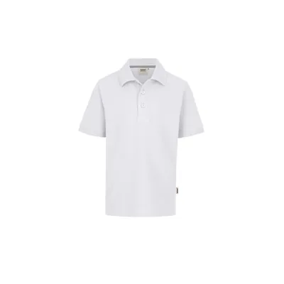 Produktbild von HAKRO - Kinder Poloshirt Classic 400, weiß, Größe 152