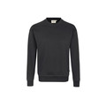 Produktbild von HAKRO - Sweatshirt Mikralinar® 475, karbongrau, Größe XL