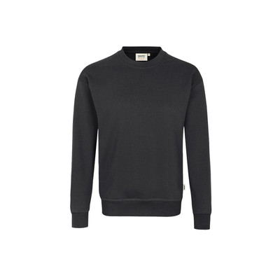 Produktbild von HAKRO - Sweatshirt Mikralinar® 475, karbongrau, Größe XL