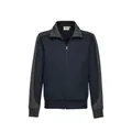 Produktbild von HAKRO - Sweatjacke Contrast Mikralinar® 477, tinte/anthrazit, Größe 3XL