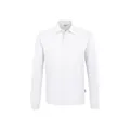 Produktbild von HAKRO - Longsleeve-Poloshirt Mikralinar® 815, weiß, Größe 4XL
