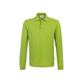 Produktbild von HAKRO - Longsleeve-Poloshirt Mikralinar® 815, kiwi, Größe S