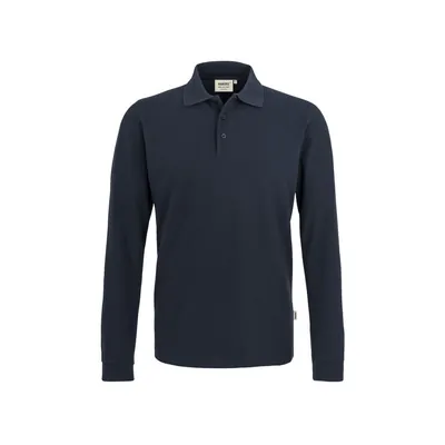 Produktbild von HAKRO - Longsleeve-Poloshirt Classic 820, tinte, Größe XS