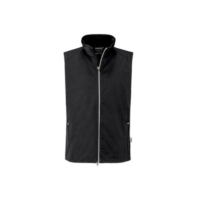 Produktbild von HAKRO - Light-Softshellweste Edmonton 854, schwarz, Größe 4XL