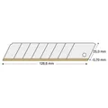 LUTZ BLADES Abbrechklinge TIN 25mm, 10 Stück Produktbild