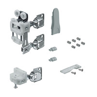 Produktbild von HETTICH - Falttür-Laufteilset,links, 25kg, WingLine L, 9278571, grau