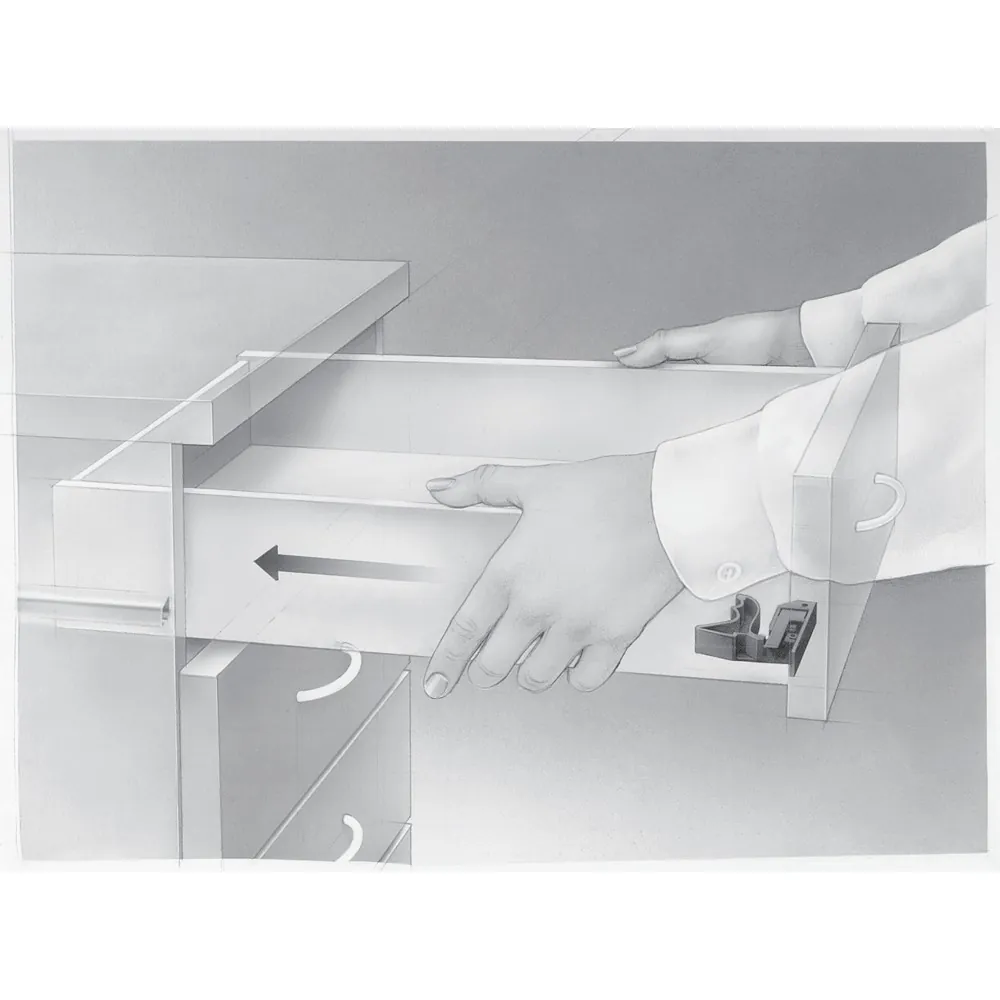 HETTICH Quadro V6 mit Silent System, 320 mm, rechts Produktbild img4 L