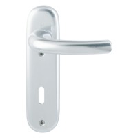 Produktbild von HOPPE® - Drückergarnitur mit ,KS,oval,1710/273KP,neusilberfarbig 8/78