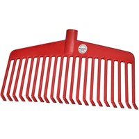 Produktbild von Idealspaten - Laubbesen Nylon rot 21 Zinken Arbeitsbreite 38cm