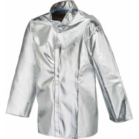 JUTEC® Hitzeschutz-Jacke, Preox-Aramid-Alu, 260 g/m², L80cm, Größe 52 Produktbild