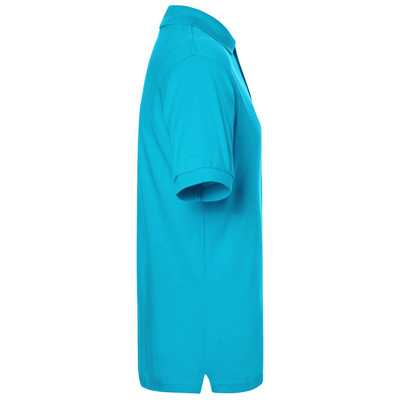 Produktbild von James & Nicholson - Kinder Poloshirt Classic JN070K, türkis, Größe XL