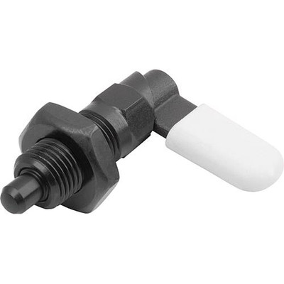 Produktbild von KIPP - SPERRRIEGEL MIT SECHSKANT, D=8, M16, SW1=16, FORM:D, MIT KAPPE, MIT MUTT