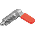 Produktbild von KIPP - SPERRRIEGEL MIT SECHSKANT, D=10, M16X1,5, SW1=16, FORM:C, MIT KAPPE, OHN