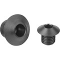 Produktbild von KIPP - POSITIONIERBUCHSE FÜR ARRETIERBOLZEN, D=4 M12X1,5X10, D2=19, SW=3, STAHL