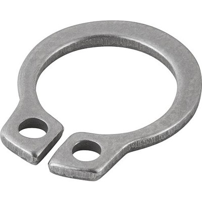 Produktbild von KIPP - SICHERUNGSRING FÜR WELLEN DIN471, D1=9 EDELSTAHL BLANK