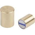 Produktbild von KIPP - MAGNET STABGREIFER, RUND, D=32, FORM:A, NDFEB, KOMP:MESSING