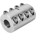 Produktbild von KIPP - STARRE KUPPLUNG GETEILT L=124 EDELSTAHL, D4=85, D1=50