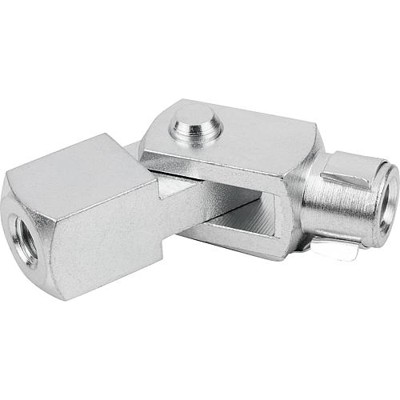 Produktbild von KIPP - GABELKOPFGEGENSTÜCK, RECHTSGEWINDE, B=16, G=24, D1=16, M16, AUTOM.STAHL 