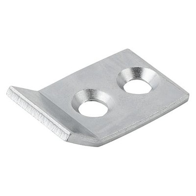 Produktbild von KIPP - GEGENHAKEN FÜR SPANNVERSCHLUSS, EINSTELLBAR, FORM:B, STAHL VERZINKT UND 