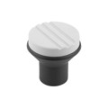 Produktbild von KIPP - PILZKNOPF GR.1, D=M05, D1=21, THERMOPLAST SCHWARZGRAU RAL7021, KOMP:STAH