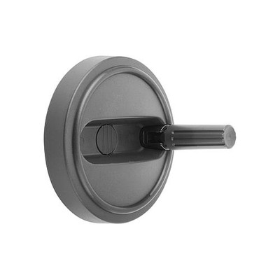 Produktbild von KIPP - HANDRAD D1=125, PASSBOHRUNG D2=12H7, MIT QUERBOHRUNG D7=M06, GR.3, THERM